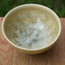 京焼 清水焼 花結晶ぐい呑 陶あん 黄