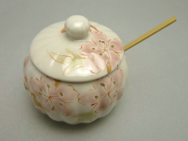 京焼 清水焼 薬味入れ 桜絵の紹介画像2