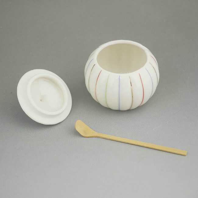 京焼 清水焼 薬味入れ 糸車 紫泉の紹介画像3