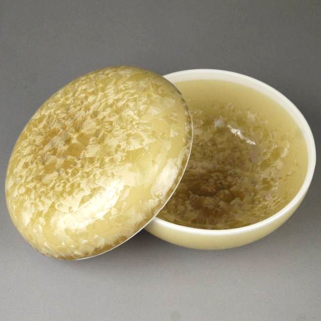 京焼 清水焼 花結晶蓋物 金花 陶あんの紹介画像2