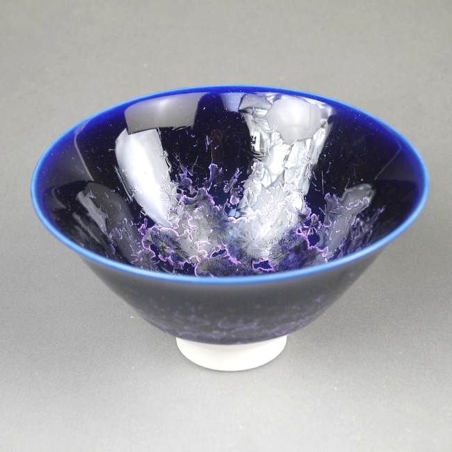 ⑨天目 窯変 曜変 ぐい呑 酒器 虹彩 作者不明 美術品 - 工芸品 ⑨天目 窯変 曜変 ぐい呑 酒器 虹彩 作者不明 美術品 - 工芸品