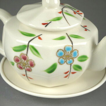 京焼 清水焼 たれない醤油差し 色絵桜