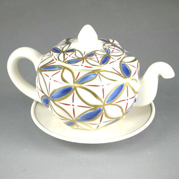 京焼 清水焼 たれない醤油差し 色絵七宝