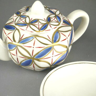 京焼 清水焼 たれない醤油差し 色絵七宝