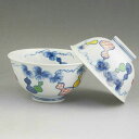 京焼 清水焼 色絵六瓢夫婦茶碗 陶遊