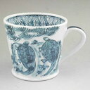 京焼 清水焼 鶴亀画マグカップ 六斎(3)