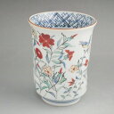 京焼 清水焼 色彩花鳥湯呑 鳳山 大 単品