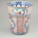 京焼 清水焼 赤絵古紋湯呑 昭阿弥 大単品