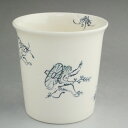 京焼 清水焼 鳥獣戯画フリーカップ 陶仙