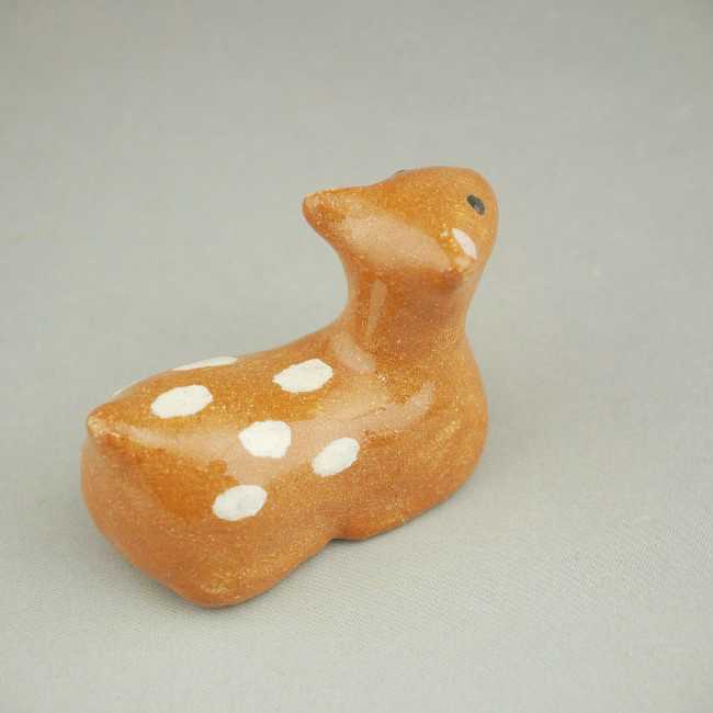 京焼 清水焼 鹿箸置き 楽入単品の紹介画像2