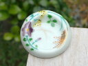 京焼 清水焼 花丸草花箸置き 秋草単品