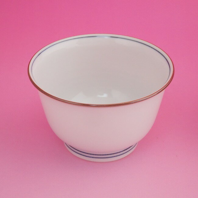 京焼 清水焼 染花紋汲出碗 鳳山 単品の紹介画像3