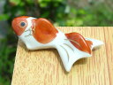 京焼 清水焼 金魚箸置き 紫泉 単品