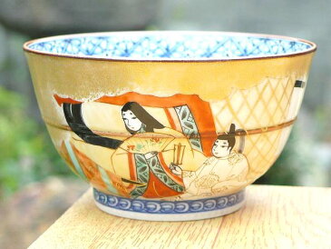 京焼 清水焼 源氏物語お茶呑茶碗 紅葉賀 単品