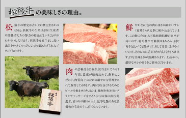 松阪牛　焼肉用モモ肉220g、バラ肉220g入【02P03Sep16】