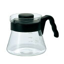 ハリオ HARIO V60 コーヒーサーバー450ml /日本製 国産品 耐熱ガラス コーヒーポット 珈琲 コーヒー 目盛り付き 計量 円錐式 ドリップ 抽出 紅茶 お茶 緑茶 カフェ レストAラン 喫茶店 純喫茶 ホテル ギフト プレゼント