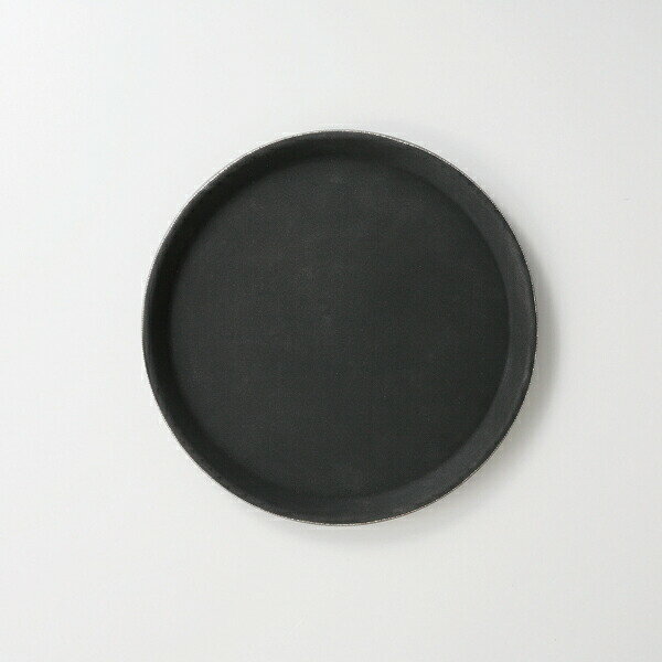 カーライル(CARLISLE) TBグリップ ノンスリップ加工 ラウンドトレー28cm /グラスファイバー製 ノンスリップトレイ 業務用 滑りにくい 密着 カフ...