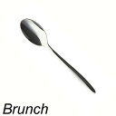 ブランチ Brunch デザートスプーン ミラー仕上げ /日本製 国産品 18-8ステンレス 高品質 細身 おしゃれ シンプル カトラリー 高級感 優雅 業務用 ホテル レストラン カフェ ウェディング パーティー ゲスト(3)