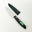 ミソノ misono ステンレス モリブデン鋼 果物ナイフ NO.1 木製鞘付き ペティ型 /日本製 国産品 最高品質 最高級品 包丁 庖丁 ナイフ プロ仕様 フルーツナイフ さや付き トマトナイフ 小型包丁 小型ナイフ キャンプ アウトドア おしゃれ