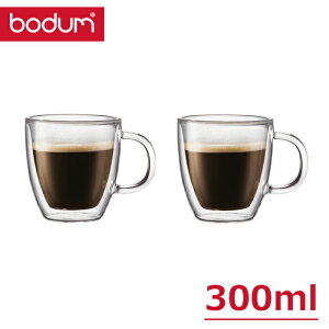 ڥ᡼ʡۥܥॸѥ(bodum) ӥȥ ֥륦ޥ 300ml (2ĥå) ü /2Ź¤饹 Ǯ   饹 ֥顼 ޥå Żҥ ̵