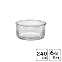 デュラレックス DURALEX ラメキン 大 240cc 6個販売 /ガラス 小鉢 小付け こづけ 小皿 デザートカップ アイスカップ おしゃれ オシャレ ガラ...