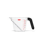 OXO オクソー NEWアングルドメジャーカップ 中 500ml /0.5L 計量カップ 水マス 耐熱 電子レンジ 食洗機 丈夫 頑丈 軽い 握りやすい ミリリ...