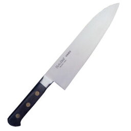 ミソノ (misono) スウェーデン鋼シリーズ 洋出刃 24cm /日本製 国産品 手打ち鍛造 本刃付け仕様 最高品質 最高級品 包丁 庖丁 ナイフ プロ仕様 ハイカーボン高純度工具鋼 職人技 ハンドメイド 業務用 懐石 和食 洋食 送料無料