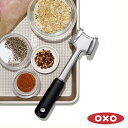 OXO ミートテンダライザー /筋切り お肉を柔らかく ミートソフター 筋切り機 肉筋切り器 肉叩き ミートハンマー 肉の筋切り ステーキ筋切り とんかつ筋切り 肉たたき 肉平らにする 2面 2WAY