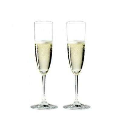 【12/11まで、スーパーセール限定価格】【日本正規品】リーデル RIEDEL ヴィノム vinum シャンパーニュ (ペアセット) /ドイツ製 クリスタル 高品質 シャンパン 箱入り 2個販売 新築祝い 送料無料