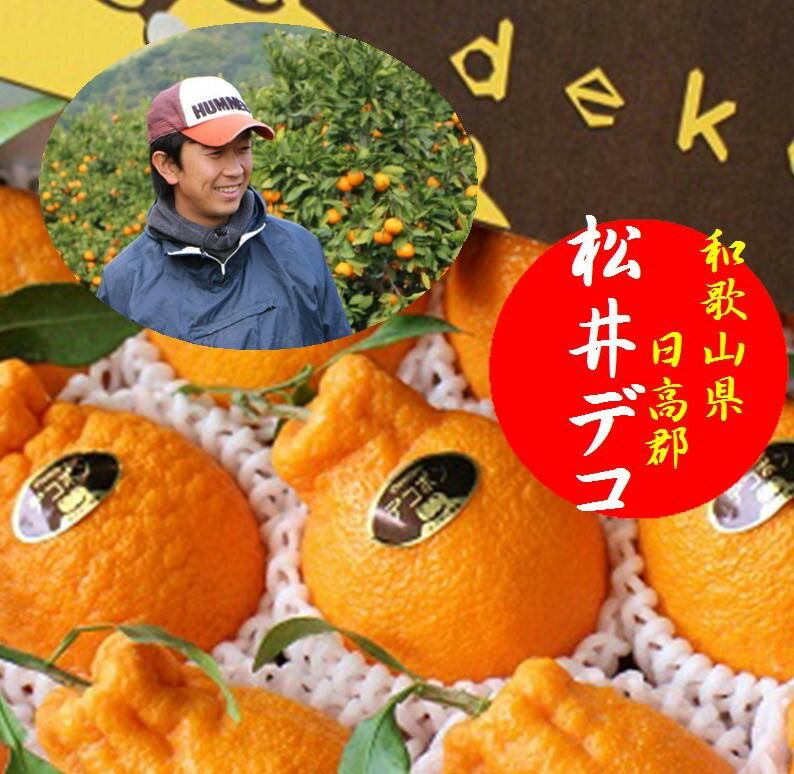 バイヤーが選んだ美味いもん!!和歌山県日高郡 松井農園 松井デコ(ワンランク上の不知火)1箱※大きさによって個数が異なります。