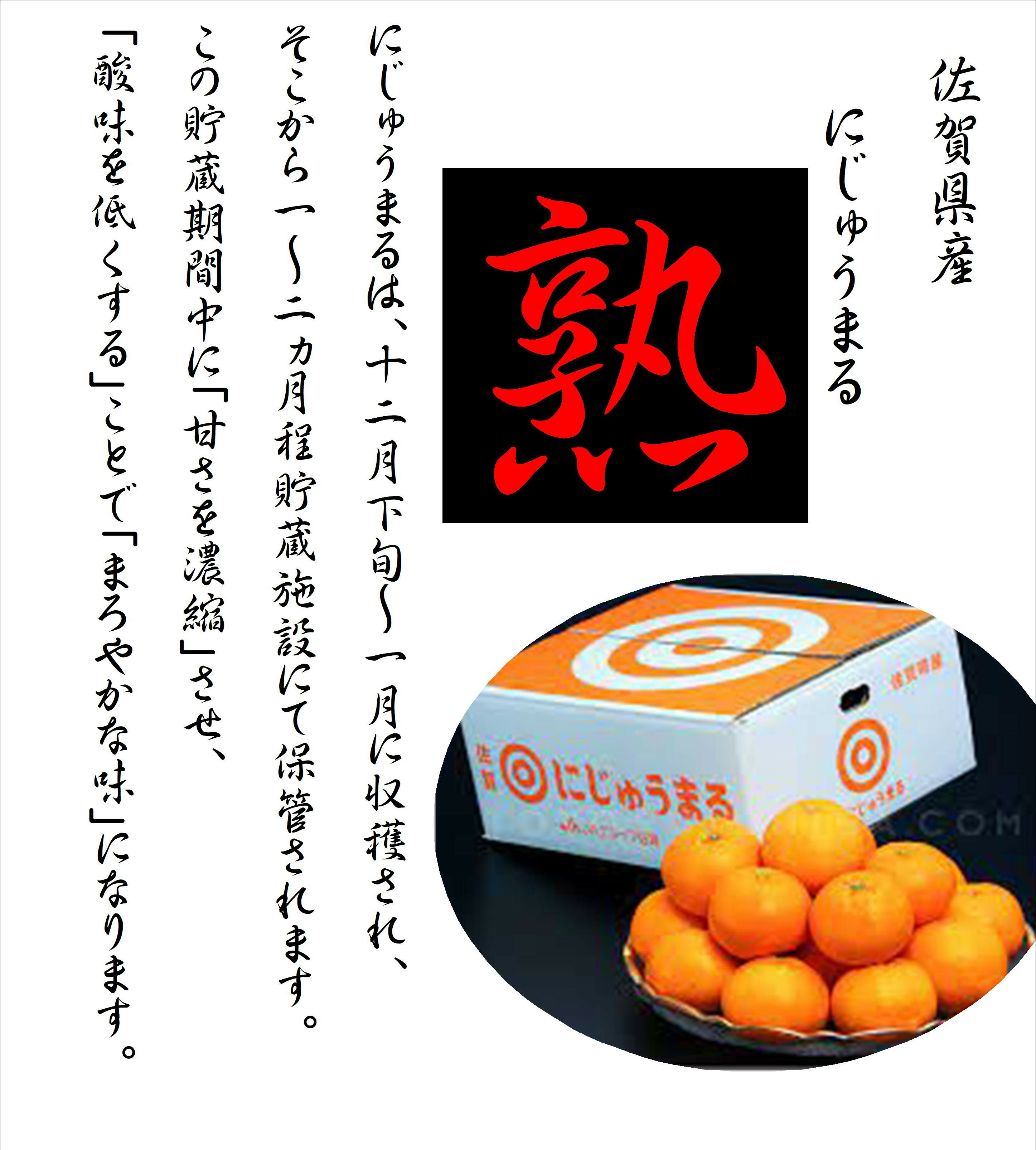 愛媛県産　バイヤーが選んだ美味しいもん　「にじゅうまる」L～4L寸1箱※商品仕様の個数はLサイズのおおよその個数です。