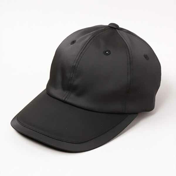 カシラ 【CA4LA　カシラ】PALE CAP 4 (BLACK) /　2024年春夏　シンプルキャップ　　ユニセックス　シーズンレス　大人キャップ　ベースボールキャップ　ゴルフキャップ