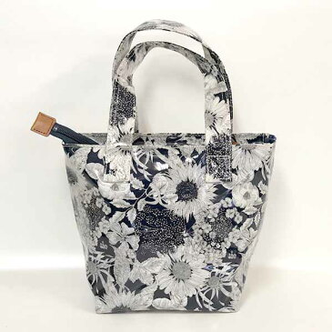 【CouPole クーポール】LIBERTY リバティ トートバッグ S(間口ファスナータイプ) Swim Dunclare(NVY)