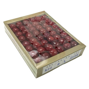 【送料無料】長野県産 さくらんぼ 紅秀峰 Lサイズ 48粒入り(化粧箱)