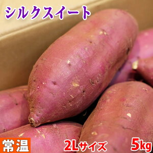 茨城県産（旭村） さつまいも　シルクスイート　特秀　2Lサイズ（8〜9本前後） 5kg