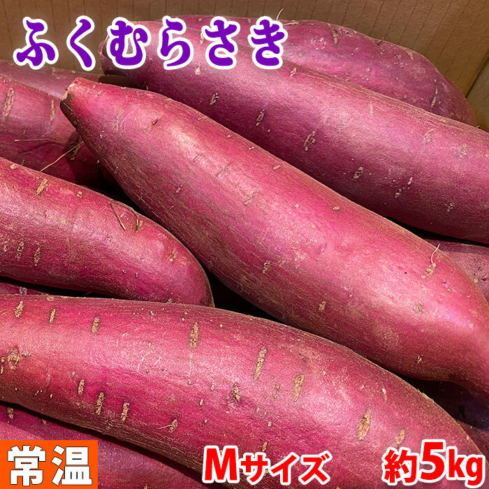 千葉県産　さつまいも　ふくむらさき　秀品　Mサイズ　約4.5～5kg（20本前後入）