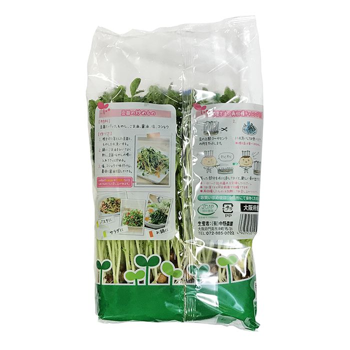 大阪府産　豆苗（とうみょう）　約300gパック×10個入り／箱