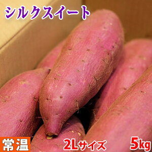 千葉県産　さつまいも　シルクスイート　秀品　2Lサイズ（約8本入）約4.5～5kg（箱）