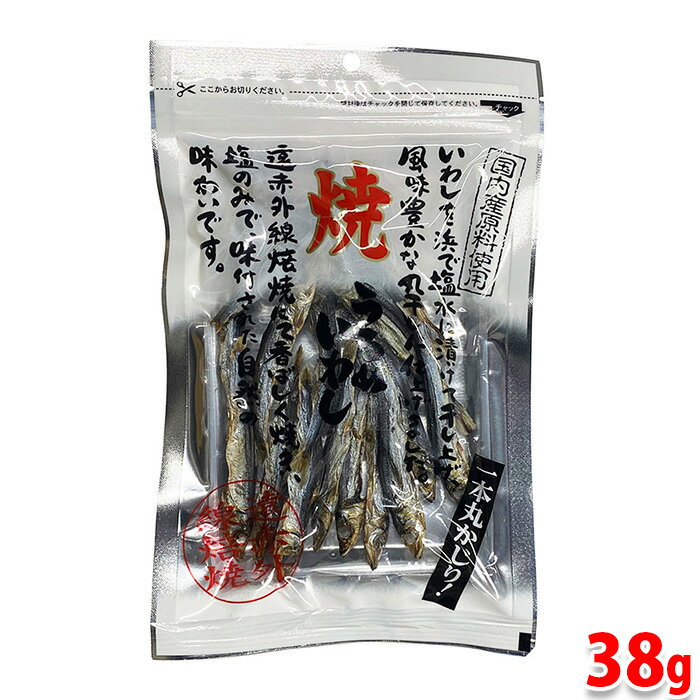 小倉秋一商店　焼うるめいわし　38g　パック 干物 乾物