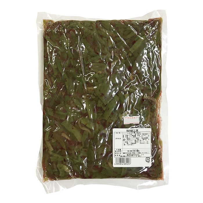 尾張物産　和の四季菜　梅味献上菜（刻みしょうゆ漬）1kg 3