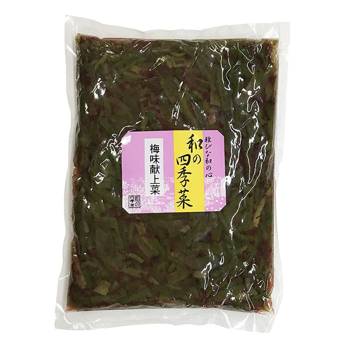 尾張物産　和の四季菜　梅味献上菜（刻みしょうゆ漬）1kg 2