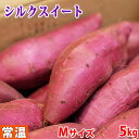 【送料無料】千葉県産（JAかとり）さつまいも シルクスイート 秀品 Mサイズ 約4.5～5kg（20本前後入）箱入り