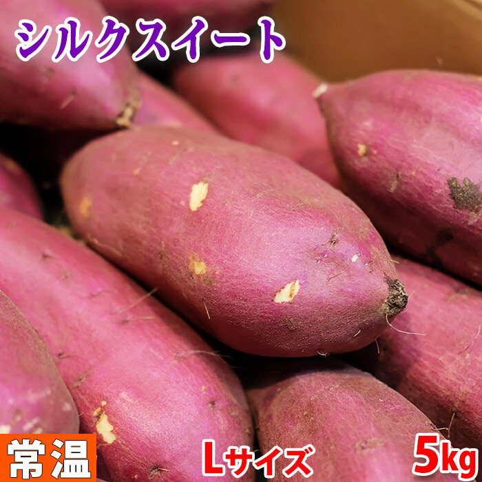 茨城県産（旭村） さつまいも　シルクスイート　特秀　Lサイズ（約15本前後） 5kg