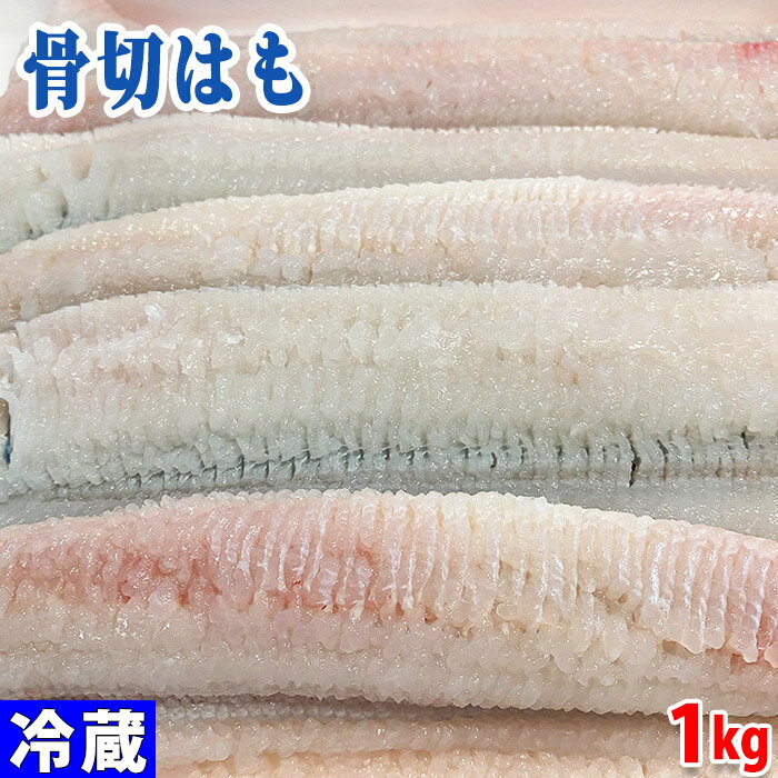 国産　骨きり　はも（鱧）　1kg