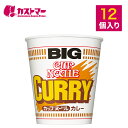 【期間限定クーポン配布中!】【2個以上購入で送料無料!】日清 カップヌードル ビッグ BIG カレー 12個セット 詰め合わせ ラーメン カップ麺 インスタント 麺類 即席 カップラーメン 箱買い まとめ買い 防災 備蓄 キャンプ飯
