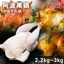 国産地鶏 阿波尾鶏 中抜き丸鶏 1羽 約2.2kg～3kg 徳島県産 国産 鶏肉 丸鶏 中抜き 国産 地鶏 とり肉 鳥肉 国産鶏 ブランド肉 高級 美味..