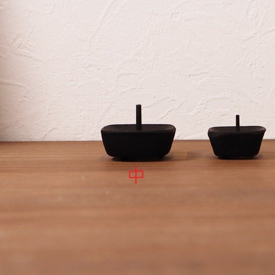 こま燭台中 高澤ろうそく 能作 燭台 ろうそく 鉄器 キャンドルホルダー 南部鉄器 鉄器 おしゃれ ろうそく立て ローソク立て 火立て