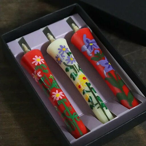 手描2号 秋(3本入) 和ろうそく 高澤ろうそく 七尾和ろうそく 花絵入り 和蝋燭 和ローソク 和ロウソク ご進物用 手描2号 秋(3本入) 和ろうそく 高澤ろうそく 七尾和ろうそく 花絵入り 和蝋燭 和ローソク 和ロウソク ご進物用