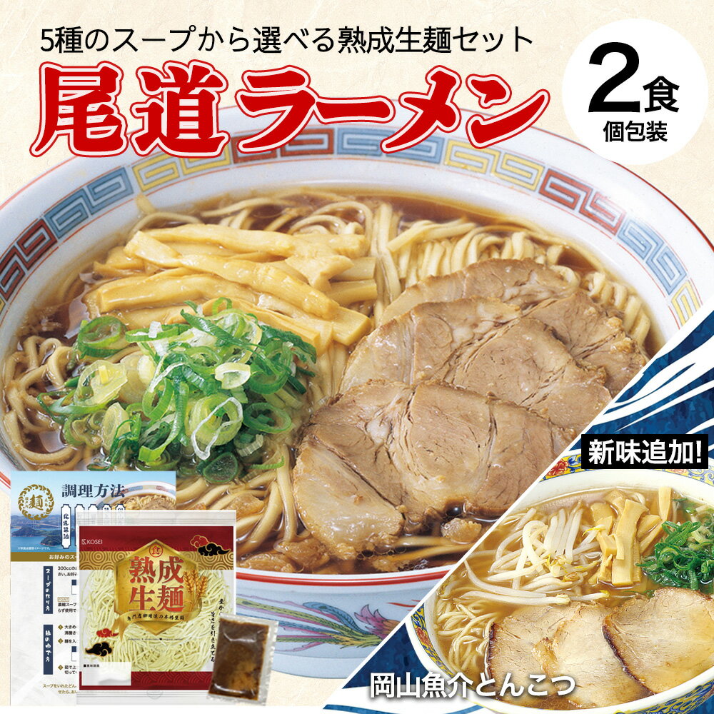 ラーメン 送料無料 2食 セット 尾道