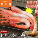 あまエビ 甘エビ 大サイズ 500g あま海老 甘海老 甘えび 生食用 刺身 国産 ギフト お取り寄せグルメ 食品